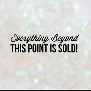 Sold beyond this point